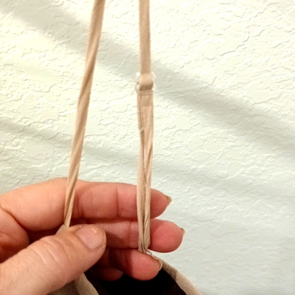 Bebe Silk Tank in Shades of Brown. Size M - Picture 2 of 6